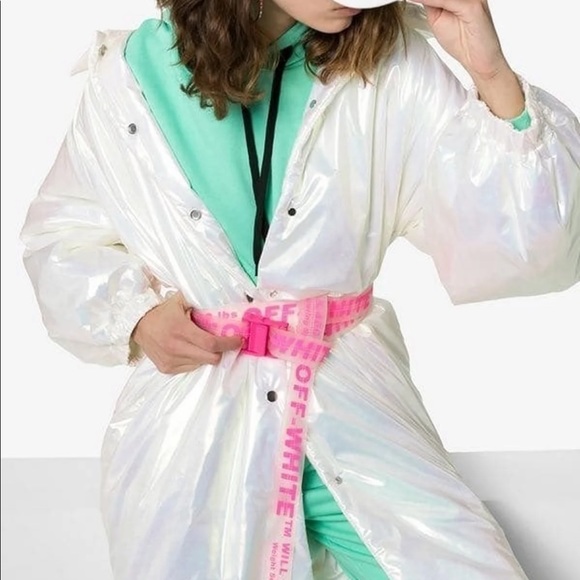 pink off white belt - Picture 2 of 8